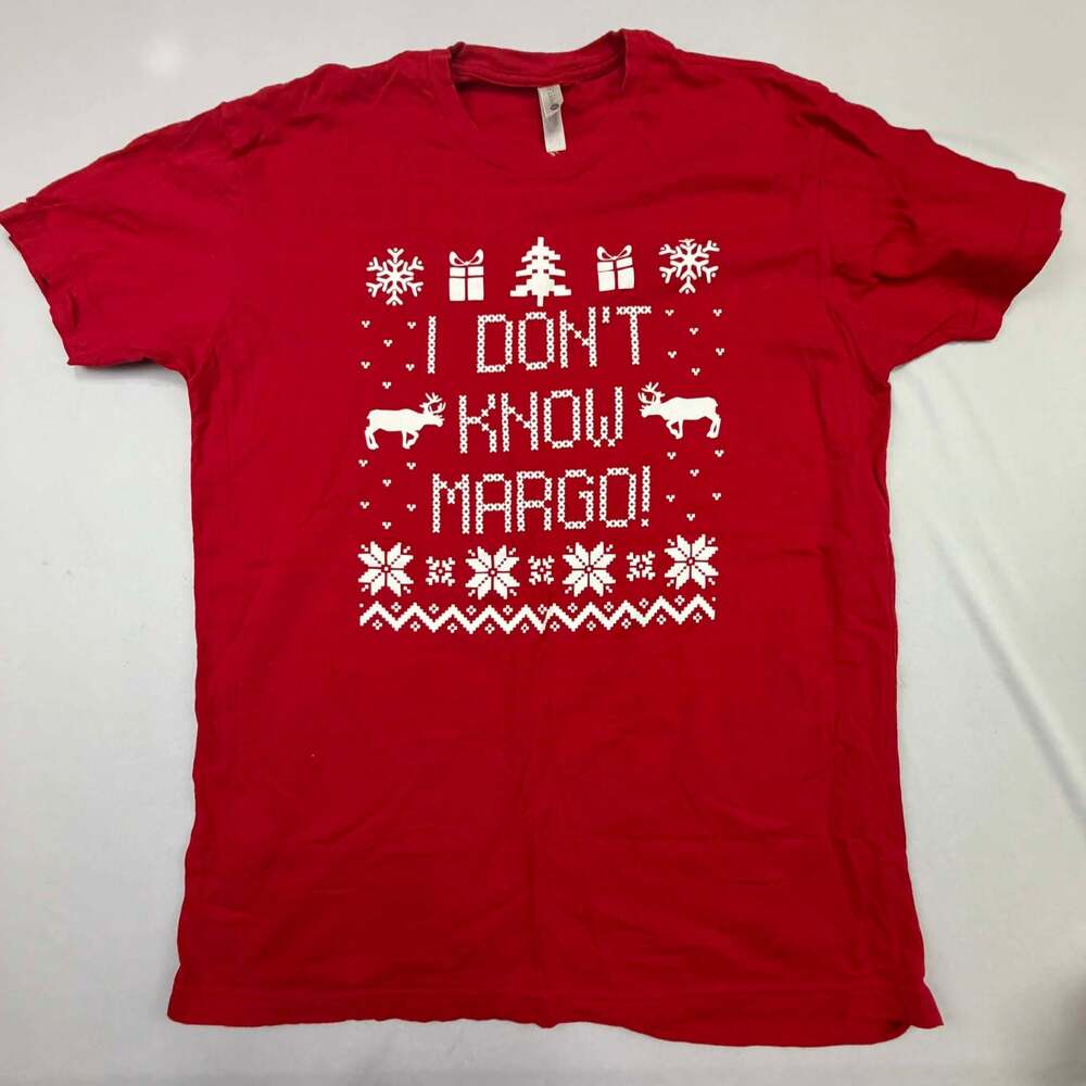 National Lampoon's Christmas Vacation "I Don't Know Margo!" Red T-Shirt